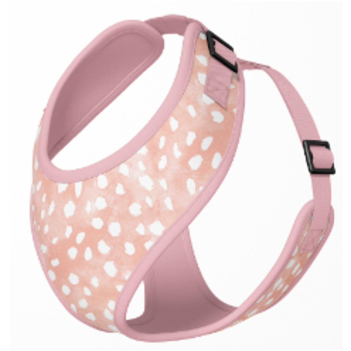 Pink Fawn Harness + Leash Set