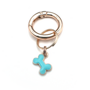 Blue Bone Charm