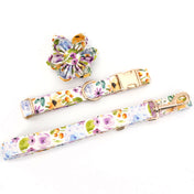 Spring Blooms Collar Leash Set