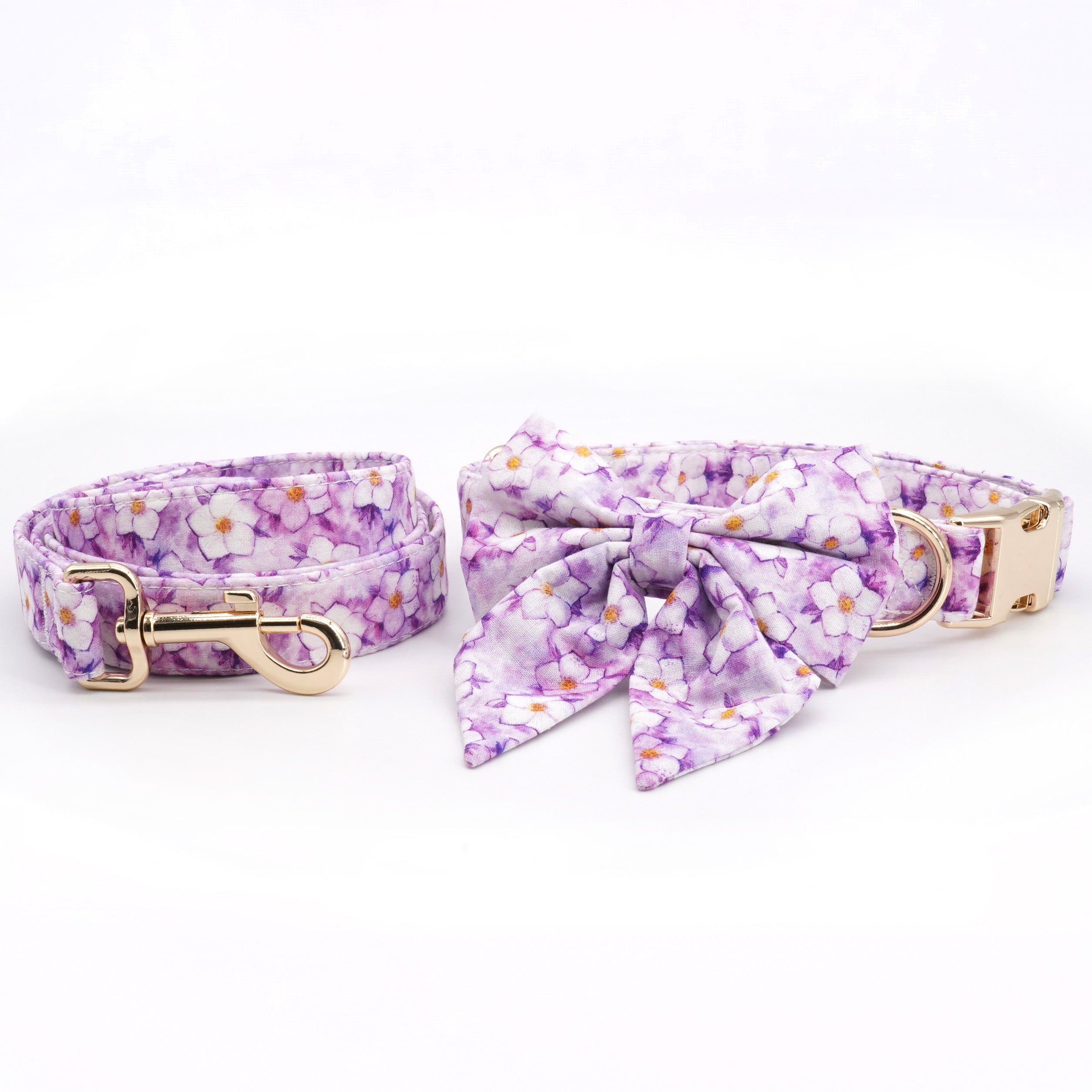 Floral Romance Collar Leash Set