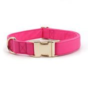 Signature Pink Collar Leash Set