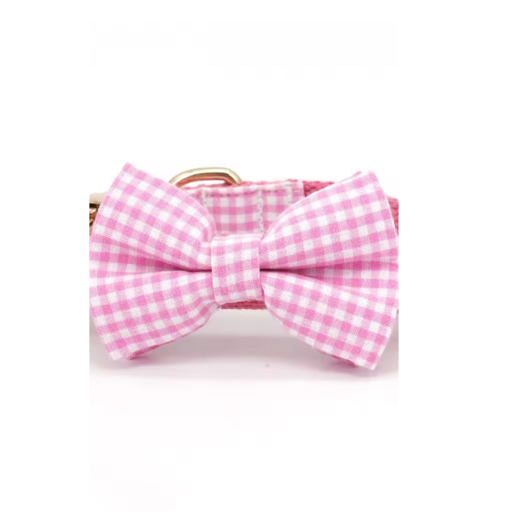 Pink Picnic Bow Tie